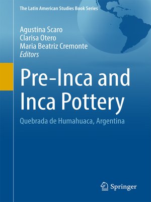 cover image of Pre-Inca and Inca Pottery